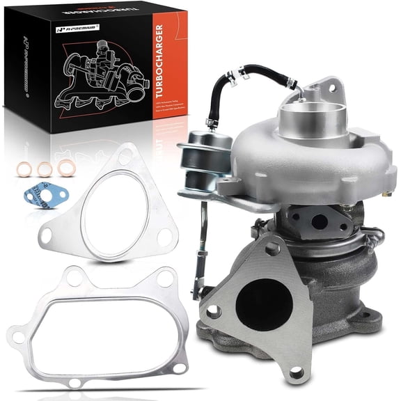 A-Premium Complete Turbo Turbocharger Kit, with Wastegate Actuator & Gasket, Compatible with Subaru Legacy, Outback 2005-2006, 2.5L, Replace# VC430083-VF40, 14411-AA510