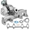thumbnail image 1 of A-Premium Complete Turbo Turbocharger Kit, with Wastegate Actuator & Gasket, Compatible with Volkswagen Jetta, Golf, Beetle, 1998-2004, L4 1.9L, Diesel, Replace# 713673-0006, 1 of 8