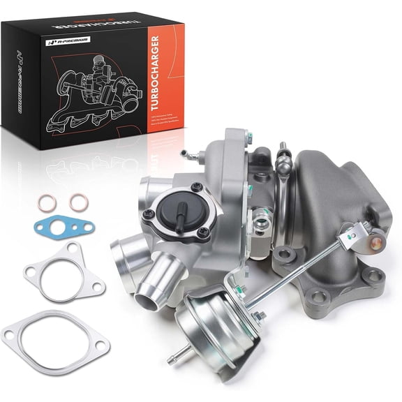 A-Premium Complete Turbo Turbocharger Kit, with Wastegate Actuator & Gasket, Compatible with Ford F-150 2011-2012, 3.5L, Right Side, Replace# CL3Z6K682D, CL3Z6K683D