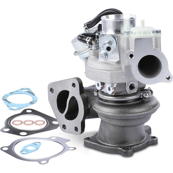 A-Premium Complete Turbocharger Turbo Kit with Gasket Compatible with Buick Regal 2011-2013, Verano 2013-2016 & Chevrolet Cobalt HHR 2008-2010 & Pontiac Solstice 07-09 & Saturn Sky 07-10, 2.0L, K04