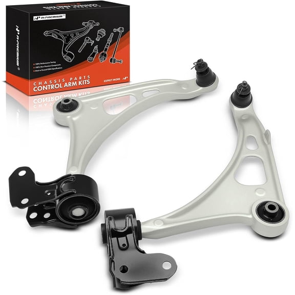 A-Premium Control Arm Assembly Compatible with Honda Ridgeline 17-19 Pilot 16-19 Acura MDX 2014-2019 Front Lower Left and Right 2-PC Set