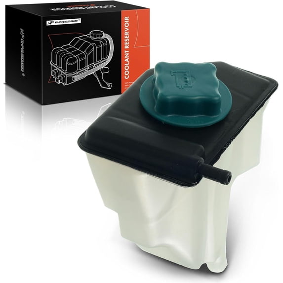 A-Premium Coolant Expansion Tank Compatible with Volvo S40 V40 2000-2004 L4 1.9L Front
