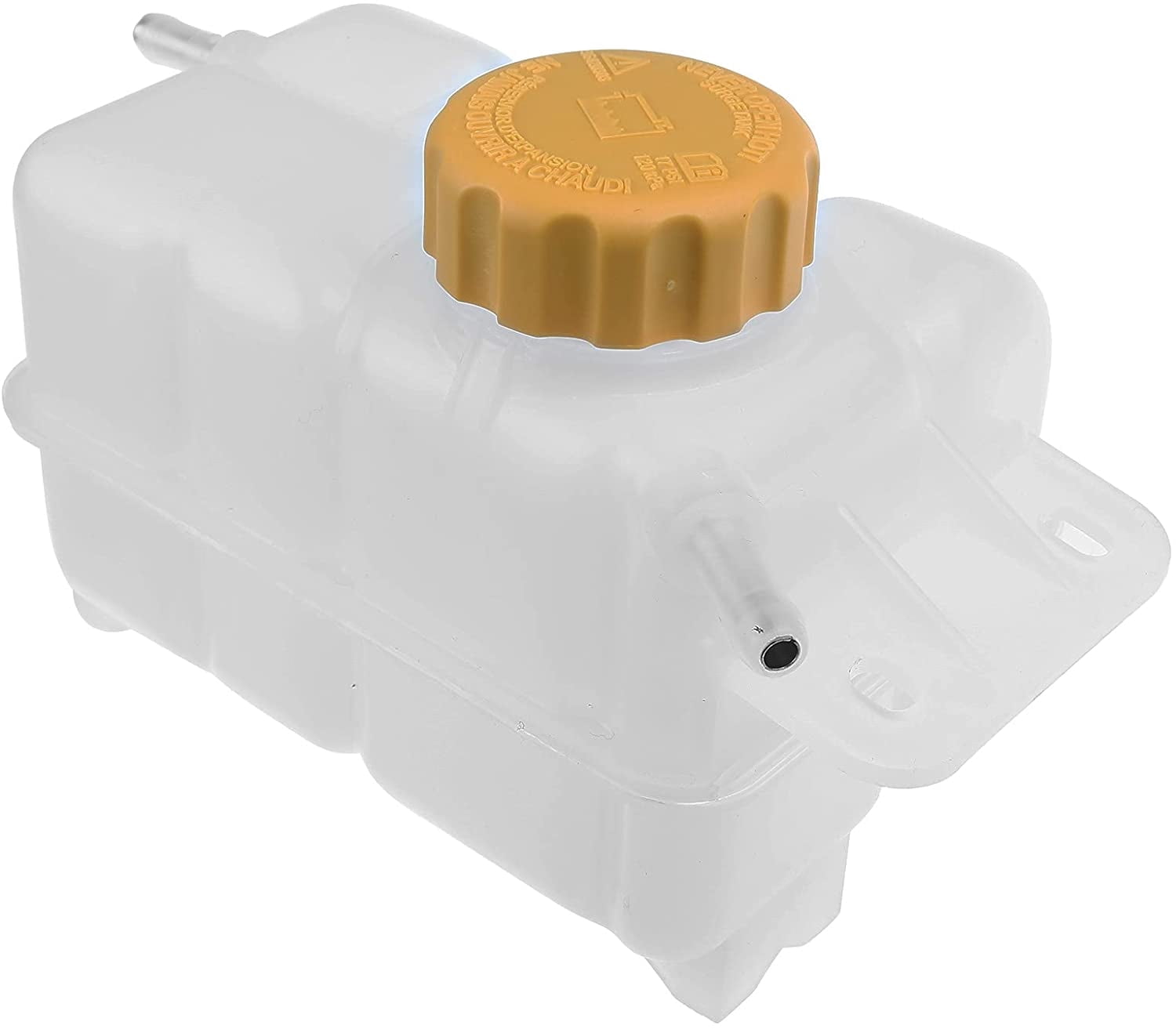 A-Premium Coolant Expansion Tank with Cap Compatible with Chevrolet Aveo Aveo5 2007-2011 Pontiac G3 2009-2010 L4 1.6L Front