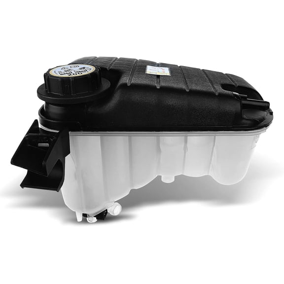 A-Premium Coolant Recovery Overflow Reservoir Tank (with Cap and Sensor) Compatible with Jaguar XJ 2010-2018, XJR 2014-2017 5.0L, Sedan, Replace for AW93-8A080-AD, AW938A080AD