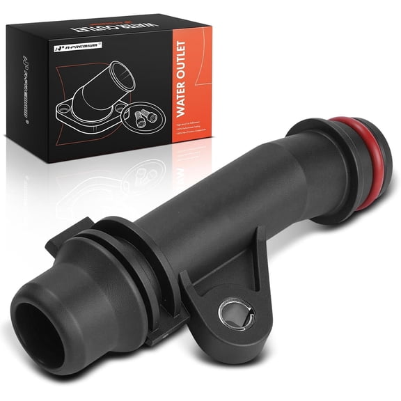 A-Premium Coolant Hose/Tube Compatible with Audi A8 Quattro 2013-2018, RS7 2014-2018, S6 2013-2018, S7 2013-2014 2016-2018, S8 2013-2018