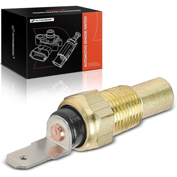 A-Premium Coolant Temperature Sensor Compatible with Chevrolet Sebring Dodge Ford Honda Hyundai Lexus Mitsubishi Subaru Impreza Toyota 4Runner Camry Corolla Tacoma