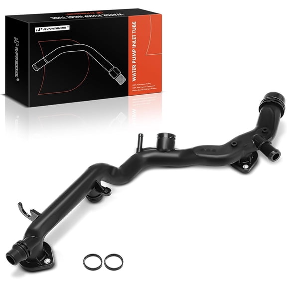 A-Premium Cooling Coolant Radiator Pipe Water Hose Compatible with Audi A6 Quattro 2009 2010 2011, V6 3.0L