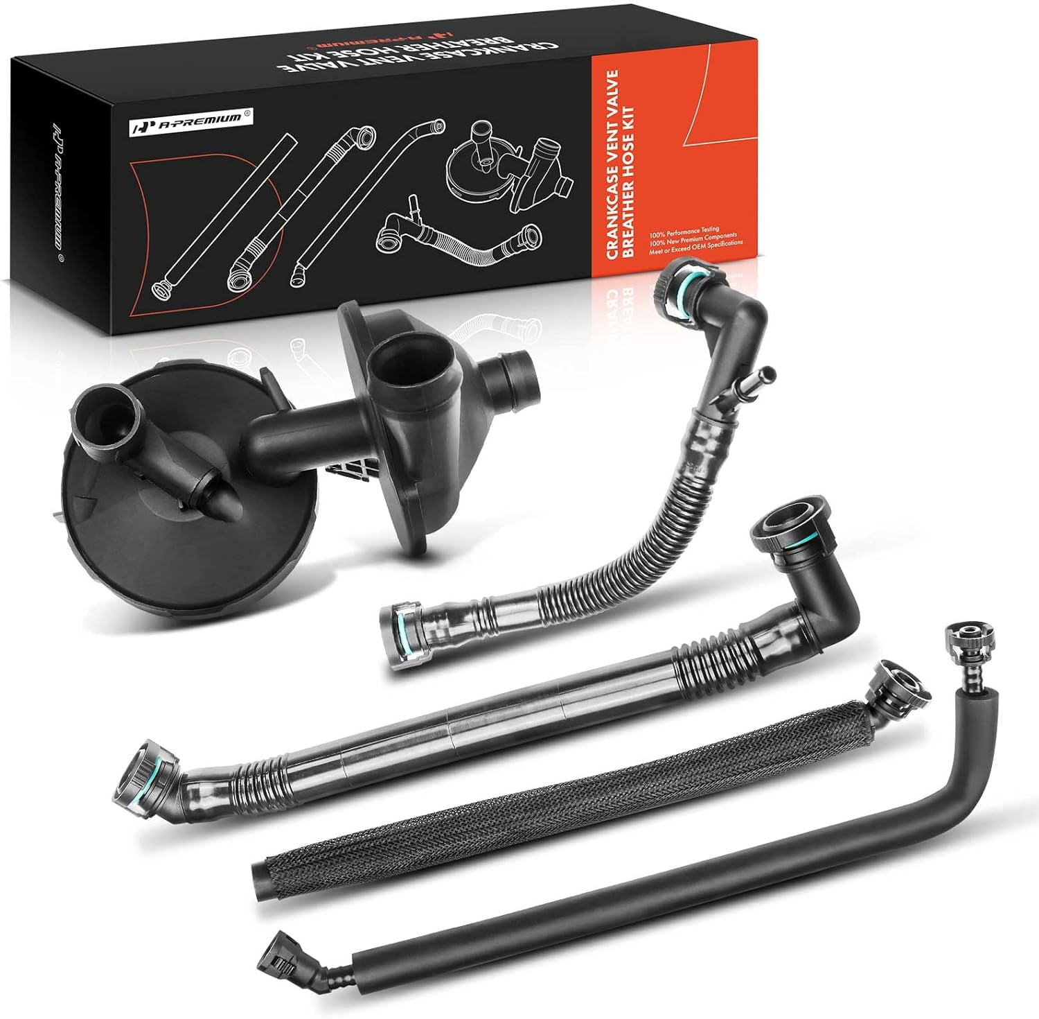 A Premium Crankcase Vent Valve Breather Hose Kit Compatible with BMW E46 E60 320i 323Ci 323i 325Ci 325i 325xi 328Ci 328i 330Ci 330i 330xi 525i 528i 530i X3 Z3 Z4 5 PC Walmart
