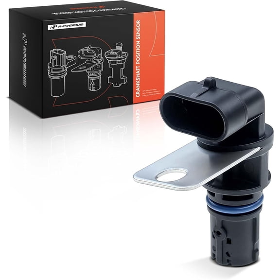 A-Premium Engine Crankshaft Position Sensor Compatible with Chevrolet | for Buick, Cadillac, Chevy, GMC, Hummer, Isuzu & Pontiac-Rainier CTS Express Envoy Savana Yukon, Replace# 12555566, 12560228
