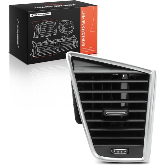 A-Premium Dashboard Air Vent Dash board Compatible with Audi Q5 2010-2016, SQ5 2014-2017, Right Side, Black