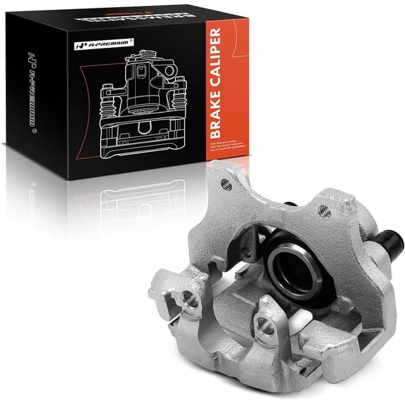A-Premium Disc Brake Caliper Assembly with Bracket Compatible with BMW 330i 2006, 330xi 2006, 335d 2009-2011, 335i 2007-2013, 335i xDrive 2009-2013, 335is 2011-2013, 335xi, X1 - Rear Right Passenger