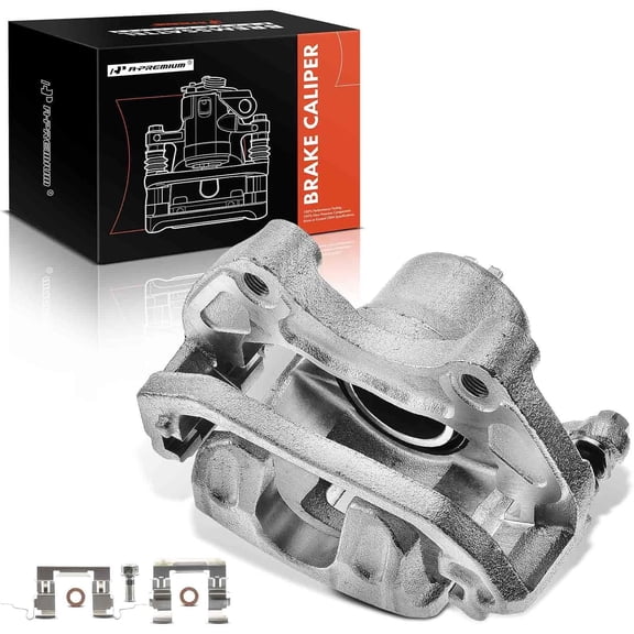 A-Premium Disc Brake Caliper Assembly with Bracket Compatible with Infiniti I35 2002-2004 Nissan Altima 2002-2006 Maxima 2002-2003 2008 Front Left Driver Side