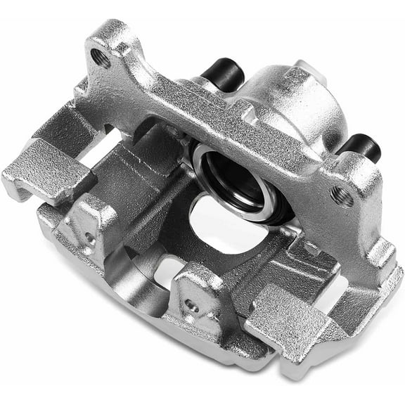 A-Premium Disc Brake Caliper Assembly with Bracket Compatible with Select Audi and Volkswagen Models - Q3/Q3 Quattro 2015-2018, Passat, for Tiguan, for Tiguan Limited - Front Left Driver Side