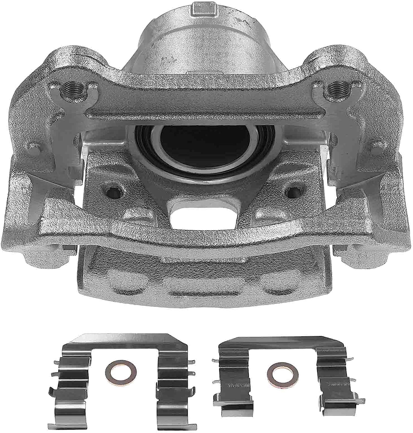 A-Premium Disc Brake Caliper Assembly With Bracket Compatible With Select Hyundai And Kia Models - Kona Electric/Niro EV 2019, Sonata 2015-2019, Optima 2016-2020 - Front Left Driver Side