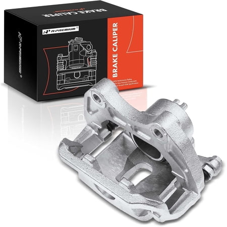 A-Premium Disc Brake Caliper Assembly with Bracket Compatible with Select Nissan Models - Maxima 2003 2004 2005 2006 2007 2008 2008, V6 3.5L - Front Left Driver Side