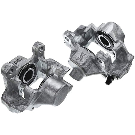 A-Premium Disc Brake Caliper Assembly Compatible with Mercedes-Benz W201 W124 C124 W202 190D 190E 260E 300CE 300D 300E C220 C280 E300 2-PC Set Rear Left and Right