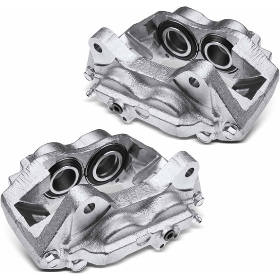 A-Premium Disc Brake Caliper Assembly Compatible with Select Toyota and Lexus Models - Land Cruiser, LX470 1998-2002 4.7L - Front Driver and Passenger Side