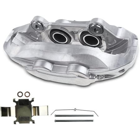 A-Premium Disc Brake Caliper Assembly Compatible with Select Ford Models - for Mustang 2018-2021 2.3L 2015-2021 5.0L - Front Left Driver Side