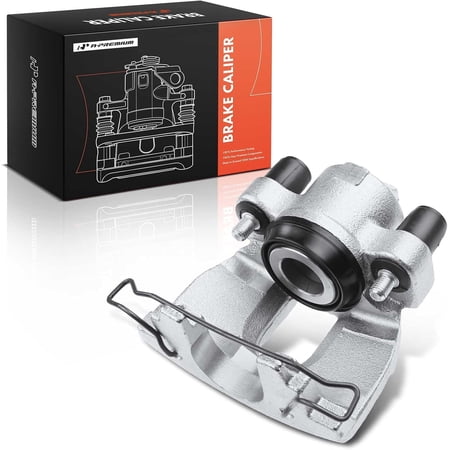A-Premium Disc Brake Caliper Assembly Compatible with Volvo S60 2001-2009 S80 1999-2006 V70 2001-2007 XC70 2003-2007 Rear Left Driver Side