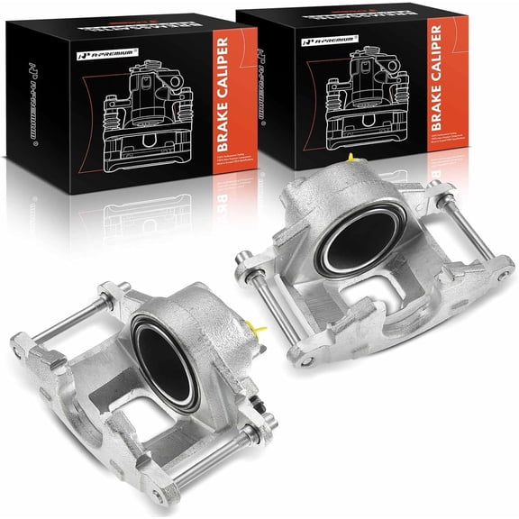 A-Premium Front 2PCS Disc Brake Caliper Assembly Compatible With Chevrolet Blazer K10 & GMC K1500 K2500 & Jeep Cherokee