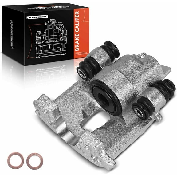 A-Premium Disc Brake Caliper Assembly Without Bracket Compatible with Chrysler 300M Cirrus Imperial Dodge Dynasty Stratus Rear Passenger Side Fits select: 2004-2006 DODGE STRATUS SXT