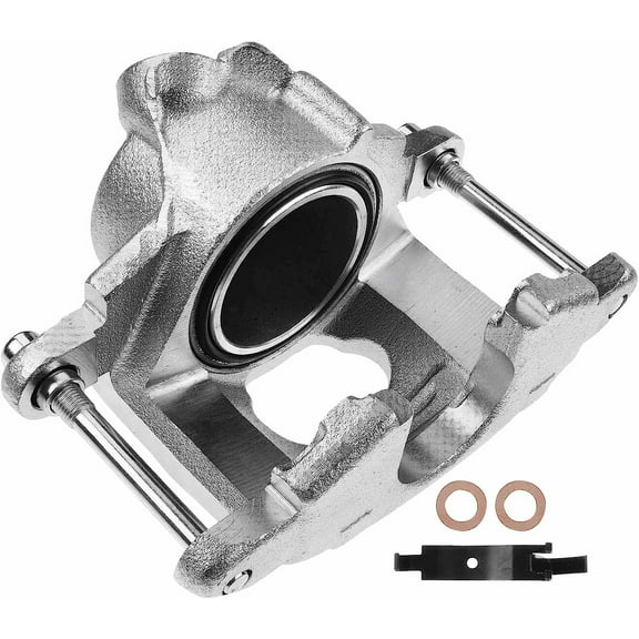 A-Premium Disc Brake Caliper Assembly Without Bracket Compatible with Select Chevy, Cadillac, Buick, GMC, Pontiac, Checker and Oldsmobile Models - Impala, Caprice, Blazer, Lesabre, Riviera, Jimmy