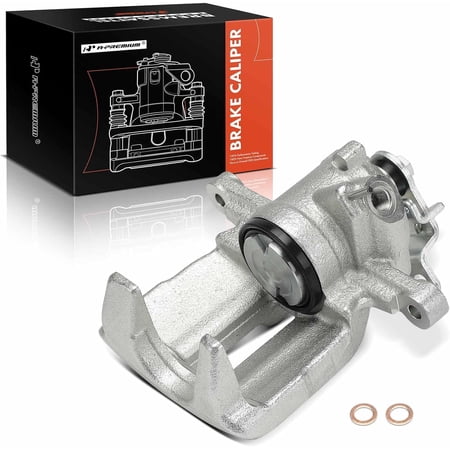A-Premium Disc Brake Caliper Assembly Without Bracket Compatible with Select Audi Models - A4 2005-2006, A4 Quattro 2005, A4 Avant/Base 2006, S4 2004-2009 - Rear Left Driver Side