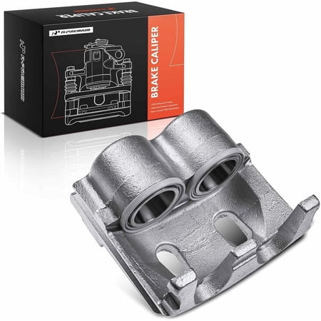 A-Premium Disc Brake Caliper Assembly Without Bracket Compatible with Ford F53 F59 F Super Duty 1988-1997 Front Passenger Side