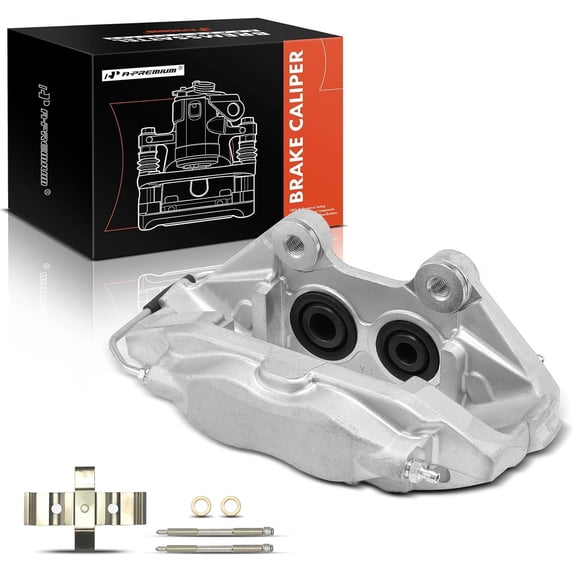 A-Premium Disc Brake Caliper Assembly Without Bracket Compatible with Jeep WK2 Series Grand Cherokee 2012-2017, 6.4L - Rear Right Passenger Side