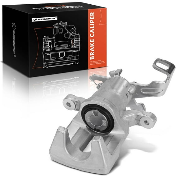 A-Premium Disc Brake Caliper Assembly Without Bracket Compatible with Mini Cooper 2015-2017 Cooper Clubman 2016-2017 Rear Passenger Side