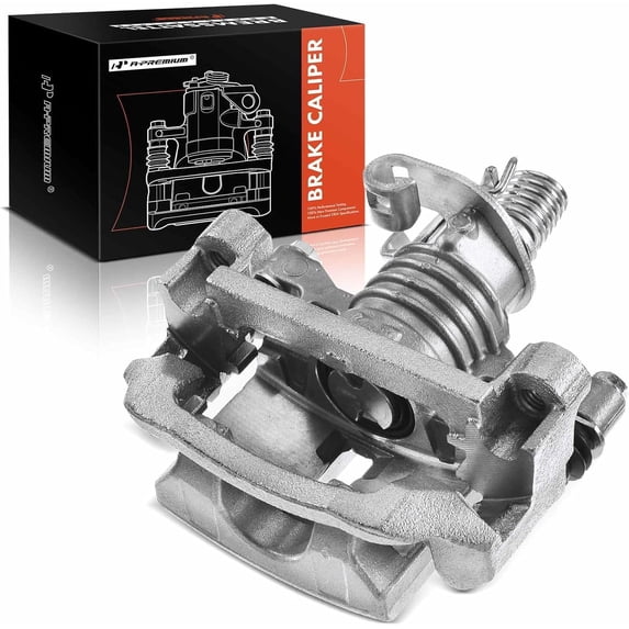 A-Premium Disc Brake Caliper Assembly with Bracket Compatible with Buick LaCrosse 2005 Pontiac Grand Prix 2004-2005 Rear Right Passenger Side