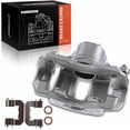 thumbnail image 1 of A-Premium Disc Brake Caliper Assembly with Bracket Compatible with Dodge Attitude 2012-2014 Hyundai Accent Kia Rio 2012-2017 Front Driver Side, 1 of 9