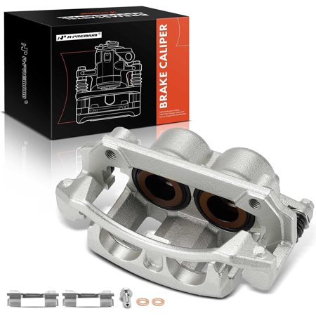 A-Premium Disc Brake Caliper Assembly with Bracket Compatible with Dodge Dakota 2003 2004 Front Left Driver Side