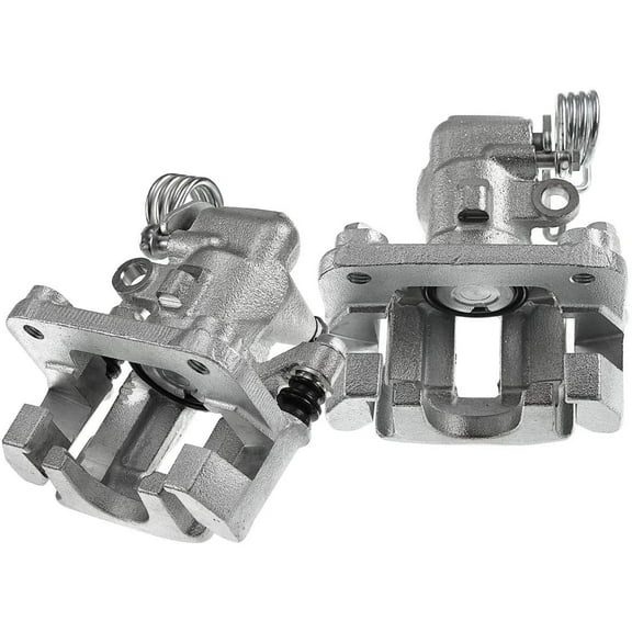 A-Premium Disc Brake Caliper Assembly with Bracket Compatible with Ford Mustang 1999-2004 Rear Left and Right Side 2-PC Set