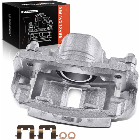 A-Premium Disc Brake Caliper Assembly with Bracket Compatible with Honda Accord 2003-2007 V6 3.0L Front Left Driver Side