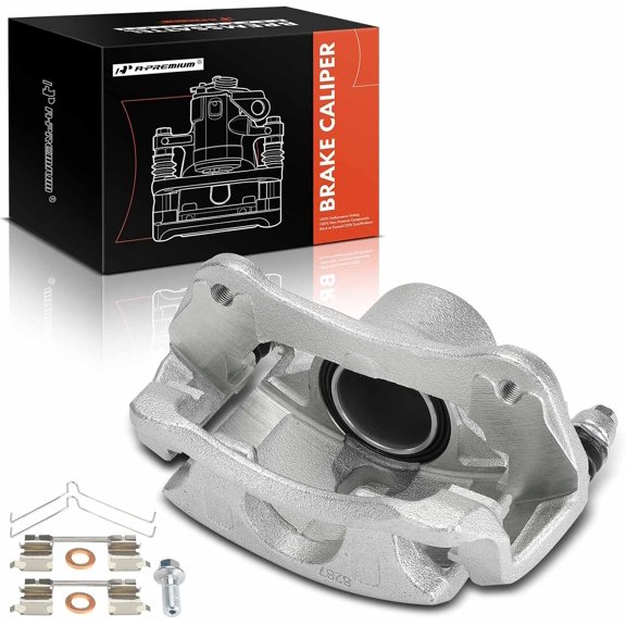 A-Premium Disc Brake Caliper Assembly with Bracket Compatible with Honda CR-V CRV 2005-2006, Civic 2012-2015 & Acura ILX 2013-2015, 2.4L