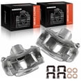 thumbnail image 1 of A-Premium Disc Brake Caliper Assembly with Bracket Compatible with Hyundai Accent Kia Rio 2012-2017 Dodge Attitude 2012 2013 2014 Front Side 2-PC, 1 of 9