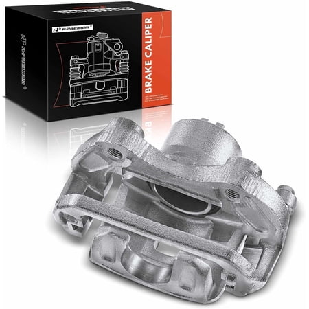 A-Premium Disc Brake Caliper Assembly with Bracket Compatible with Infiniti G35 Nissan 350Z 2003-2005 Front Left Driver Side