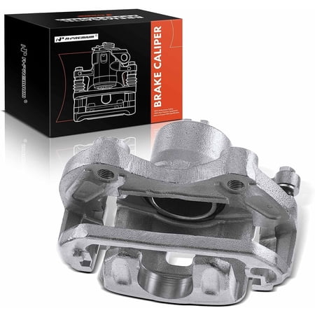 A-Premium Disc Brake Caliper Assembly with Bracket Compatible with Select Infiniti and Nissan Models - G35 2003-2004 350Z 2003-2005 RWD, G35 2005 AWD, V6 3.5L - Front Right Passenger Side