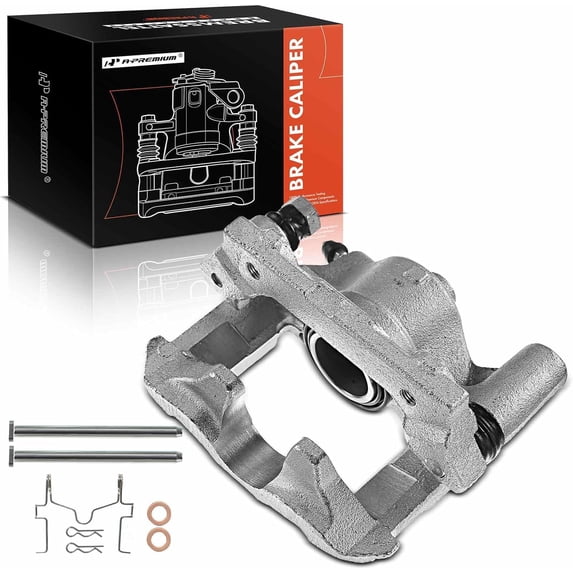 A-Premium Disc Brake Caliper Assembly with Bracket Compatible with Lexus IS250 2006-2013 Rear Passenger Side