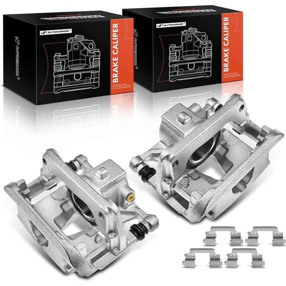 A-Premium Disc Brake Caliper Assembly with Bracket Compatible with Mini Cooper Paceman 2013-2016 Countryman 2011-2016 Front Left and Right 2-PC Set