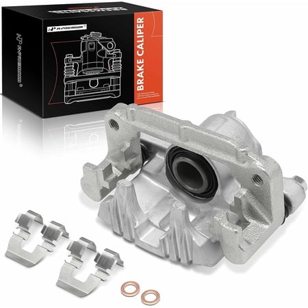 A-Premium Disc Brake Caliper Assembly with Bracket Compatible with Select Pontiac and Oldsmobile Models - Grand Am 1999-2005, Alero 1999-2004 - Rear Left Driver Side