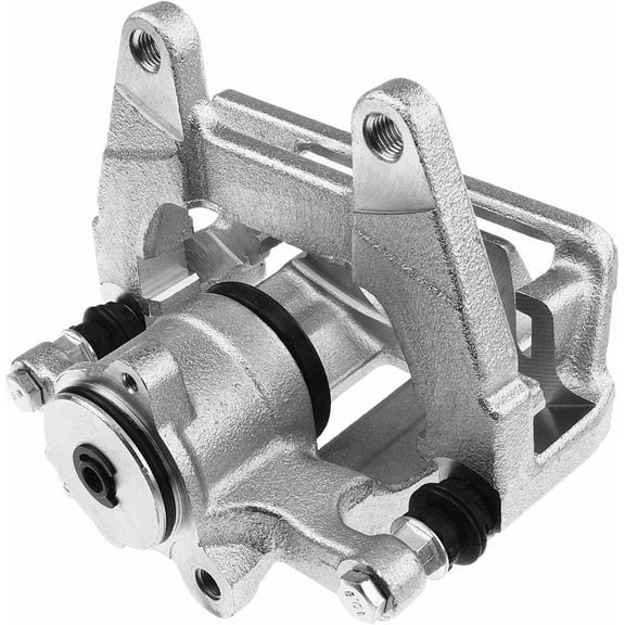 A-Premium Disc Brake Caliper Assembly with Bracket Compatible with Select Audi Models - A6 2006, A6 Quattro 2005-2007 - Rear Left Driver Side