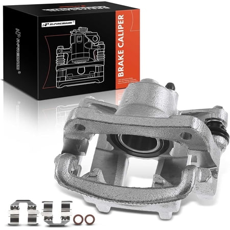 A-Premium Disc Brake Caliper Assembly with Bracket Compatible with Select Toyota Models - Venza 2009-2016 - Rear Left Driver Side