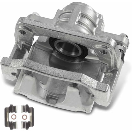 A-Premium Disc Brake Caliper Assembly with Bracket Compatible with Select Chevy and Pontiac Models - Caprice 2012-2016, SS 2014, G8 2008-2009, Sedan - Rear Right Passenger Side