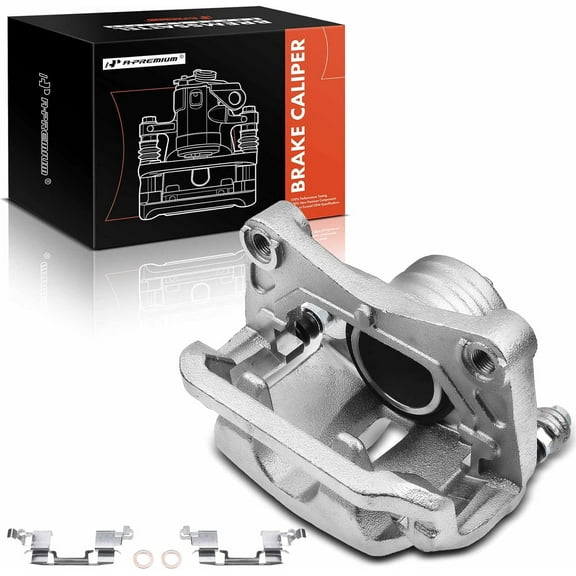 A-Premium Disc Brake Caliper with Bracket Compatible with Nissan Murano 2003-2007/2009-2012 V6 3.5L Front Left Driver Side