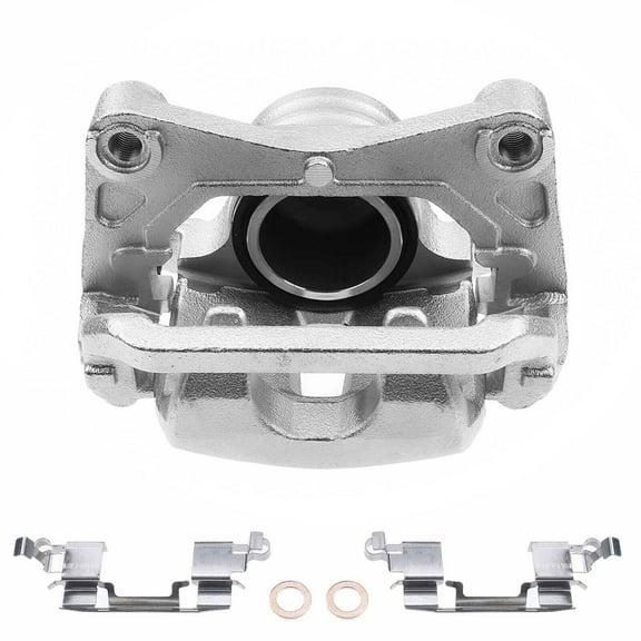 A-Premium Disc Brake Caliper with Bracket Compatible with Nissan Murano 2003-2007/2009-2012 V6 3.5L Front Right Passenger Side