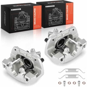 A-Premium Disc Brake Calipers Assembly with Bracket Compatible with BMW Vehicles - 330i 2001-2005, 330xi 2001-2005, Z4 2007-2008, 330Ci 2001-2006 - Front Driver and Passenger Side
