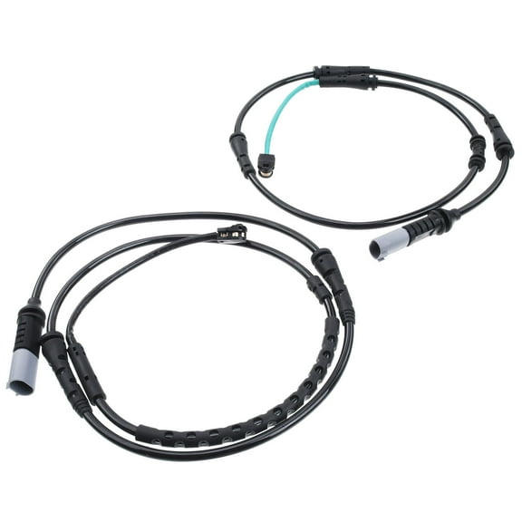 A-Premium Disc Brake Pad Wear Sensors Compatible with BMW 528i 535d 535i 550i 650i xDrive Gran Coupe Front and Rear Driver and Passenger Side 2-PC Set Fits select: 2011 BMW 535 XIGT