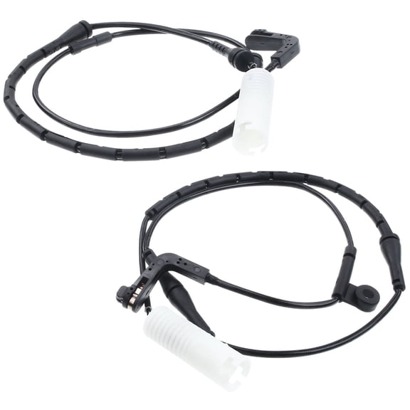 A-Premium Disc Brake Pad Wear Sensors Compatible with BMW 745i 745Li 2002-2005 750i 750Li 2006-2008 760i 760Li Alpina B7 Front and Rear Side 2-PC Set